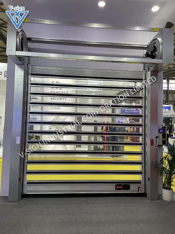 Fast Aluminum Spiral Door