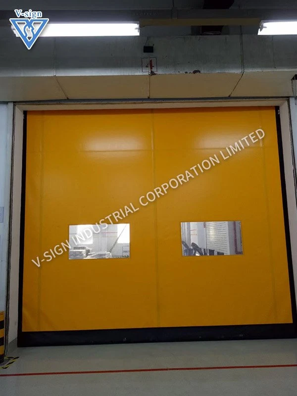 Fast PVC Self Repairing Door